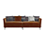 Classic Furman Victoria Sofa 3D model small image 1