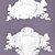 Title: Elegant Shield Cartouche 3D model small image 1