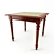 Italian Luxury: Scappini&C. Games Table 3D model small image 1