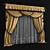 Elegant Window Shades: Timeless Beauty 3D model small image 1