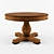 VACCARI Art.1147 Antique Effect Table 3D model small image 1
