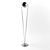 Victory Metal Floor Lamp 3D model small image 1