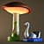 Title: Mushroom Swan Joy Ride 3D model small image 1