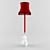 Elegant Skyscraper Floor Lamp 3D model small image 1