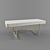Versatile 1800х700 Office Table 3D model small image 1
