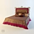 Valentino Carved Bed - Luxurious Elegance 3D model small image 1