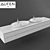 Sleek Elegance: LAUFEN ILBAGNOALESSI ONE 3D model small image 1