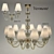 Stunning Vermont Chandelier by Barovier&Toso 3D model small image 1