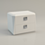 Serenissima Prisma - Elegant Italian Bedside Table 3D model small image 1