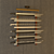 Decorative Sabres for Middle and Far Perspective 3D model small image 1