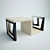 Simple and Stylish Table 3D model small image 1