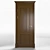 Kronos K6 Wooden Door 3D model small image 1