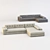Luxury Velvet Sofa: Opera Mavra 3D model small image 1