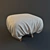 Modern Fitted Chair - Stylish Addition 3D model small image 1