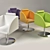 Comfortable Compar Happy Chair 3D model small image 1