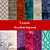 Luxury Velvet & Plush Upholstery Fabrics 3D model small image 1