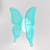 Delicate Butterfly Lamp 3D model small image 1