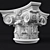 Elegant Capital for Stylish Décor 3D model small image 1