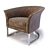Sleek and Comfortable Gamma Oyster 3D model small image 2