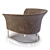 Sleek and Comfortable Gamma Oyster 3D model small image 4