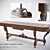 Elegant Rubens Console by Angelo Cappellini 3D model small image 1