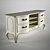 Elegant Provence TV Stand DF834 3D model small image 1