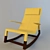 Elegant Poltrona Frau Armchair 3D model small image 1