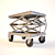 Urban Loft Industrial Table 3D model small image 1