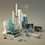 Elegant Home Décor Set 3D model small image 1