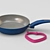 Vitess-2506 Non-Stick Frying Pan 3D model small image 1