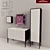 Elegant KVADRO 80 Stand 3D model small image 1