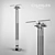 Elegant Charles Archeo Torchere 3D model small image 1