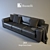 Busnelli Jaco: Luxurious Sofa for Elegant Living 3D model small image 1
