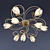 Elegant Penelope Wall Sconce 3D model small image 1