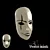 Elegant Venetian Mask 3D model small image 1