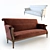 Châteaubriand Small Velvet Sofa - Mis en Demeure 3D model small image 1