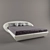 Luxury Cavalli Ballroom Bed 3D model small image 1