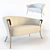 Giorgetti Progetti Settee: Italian Elegance for Your Home 3D model small image 1