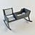 Innovative Baby Cot: Spacious and Stylish 3D model small image 1