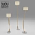 Tropical Bliss: 3-Piece Set 3D model small image 1