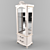 Elegant Aurora Display Cabinet 3D model small image 1
