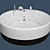 Luxurious Colosseum Bathtub 3D model small image 1