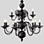 Elegant Preciosa Chandelier 3D model small image 3