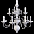 Elegant Preciosa Chandelier 3D model small image 4