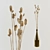 Title: Elegant Ekibana Sticks 3D model small image 1