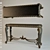 Elegant Morales Console Table 3D model small image 1