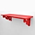 Modern Wall Shelf: IKEA EKBI VICTOR 3D model small image 1