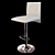 Latina SG Bar Chair: Sleek Design & Optimal Height 3D model small image 2