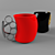 Bold Knuckle Cup 3D model small image 2