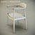 Kennedy: Sleek Designer Chair 3D model small image 2